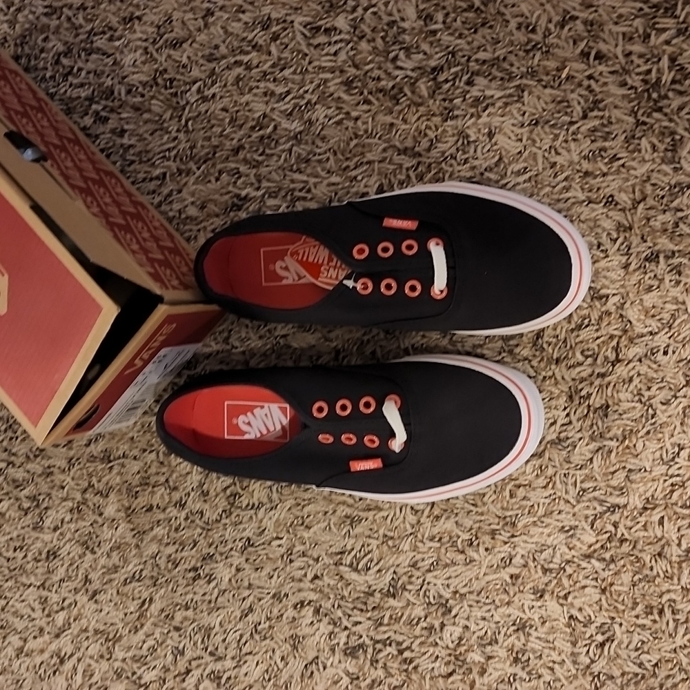 Vans Black Pink White